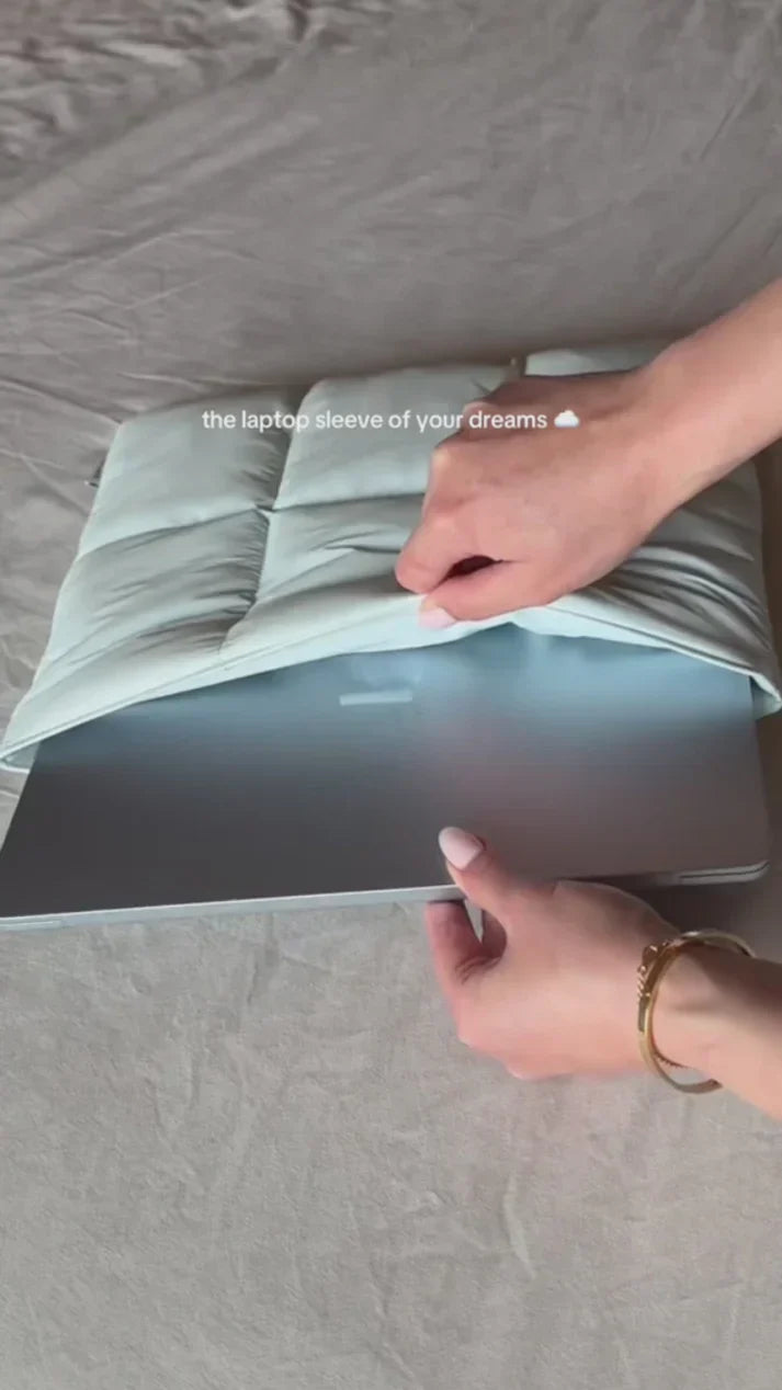 Comfortable Puffy Laptop Sleeve