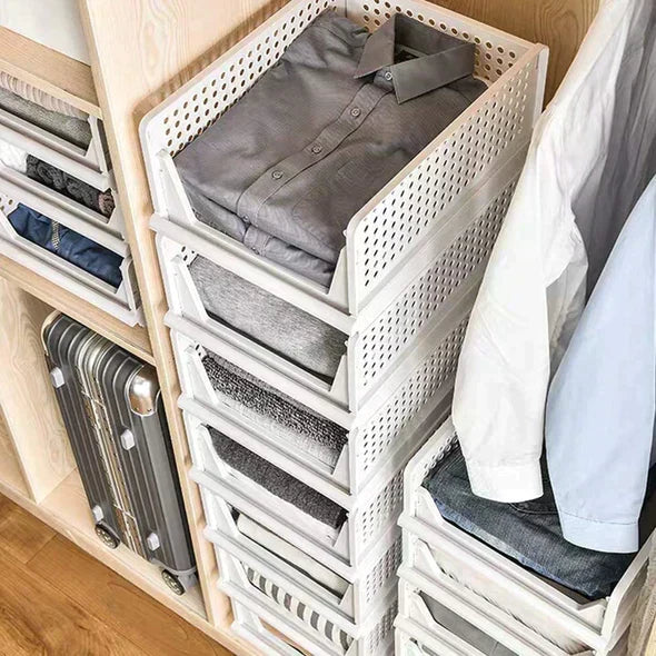 Multipurpose Foldable Storage Baskets