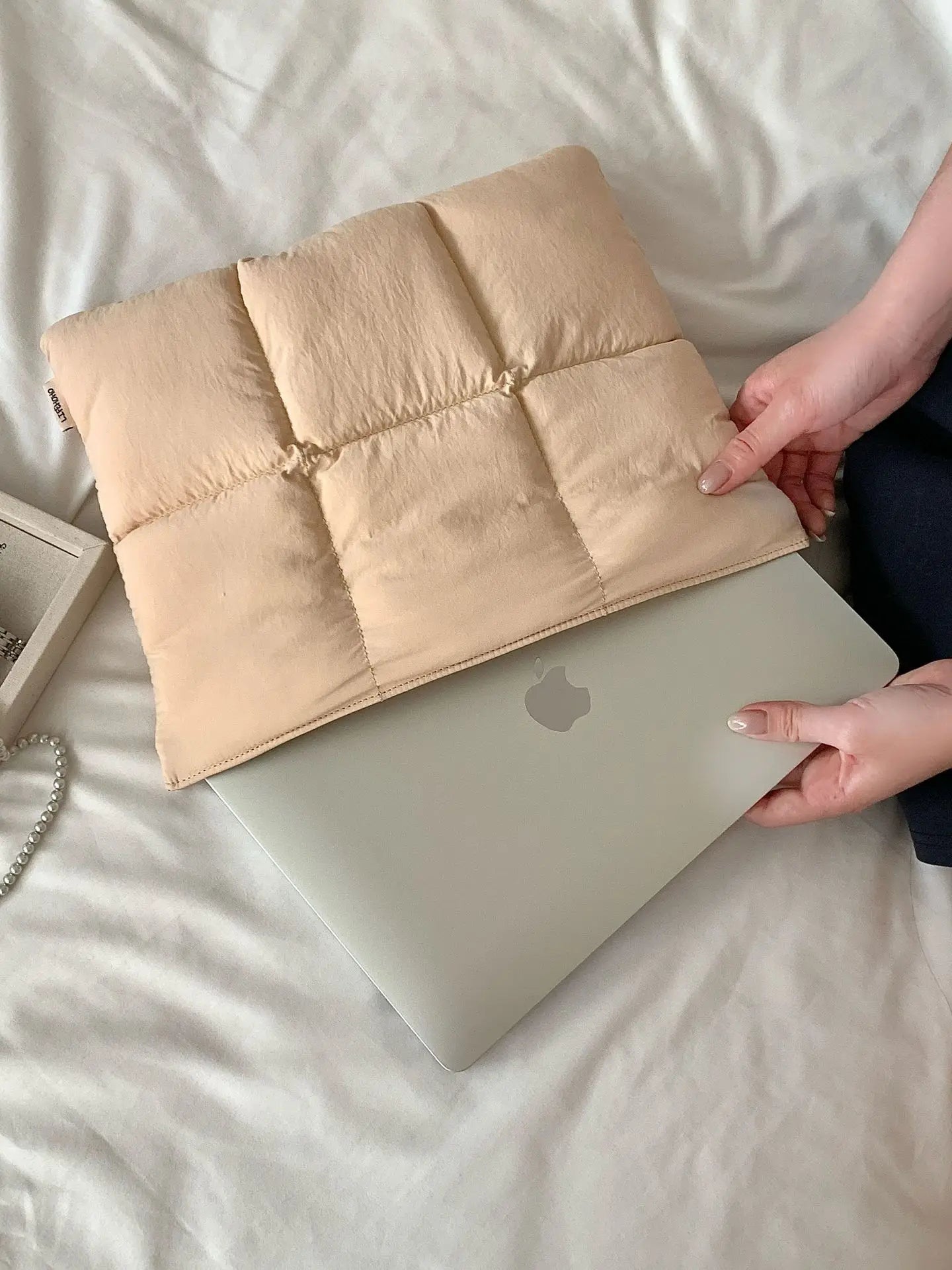 Comfortable Puffy Laptop Sleeve