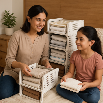 Foldable Stackable Storage